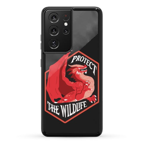 Protect The Wildlife Red Dragon Phone Case